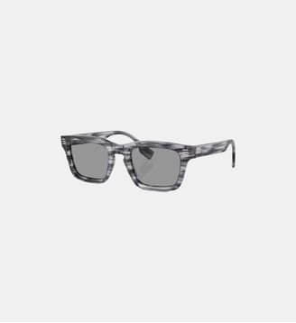 Lunettes de soleil Rectangulaire BE4403 - Burberry - Gris