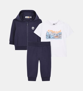 Pantalon ensemble, t-shirt et cardigan - Timberland - Indigo
