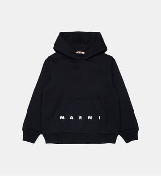 Sweat à capuche avec logo - Marni - Noir