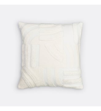 Housse de coussin 45x45 cm - La Redoute Interieurs - Écru
