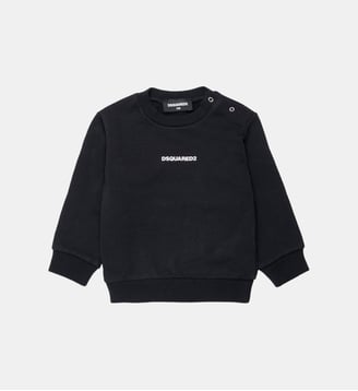 Sweat-shirt col rond avec logo - Dsquared2 - Noir