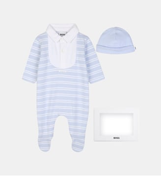 Ensemble pyjama et bonnet - BOSS Kidswear - Ciel