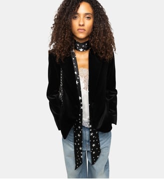 Blazer Vavy Velours - Zadig&Voltaire - Noir