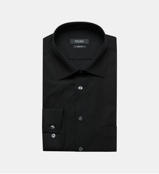 Chemise regular Dabato - Digel - Noir