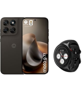 Smartphone Pack G77 5G 256Go Noir + Watch Motorola Noir Motorola