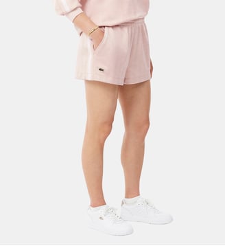 Short jacquard monogramme - Lacoste - Rose et beige