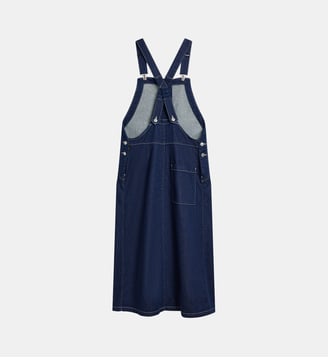 robe Jardi en denim bleu - Agnès b. - Bleu denim