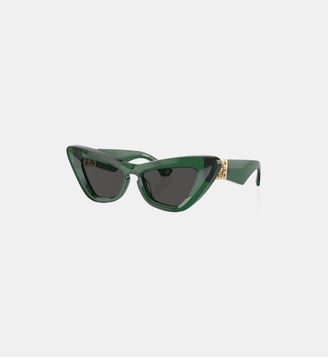 Lunettes de soleil Œil de chat BE4421U - Burberry - Gris foncé
