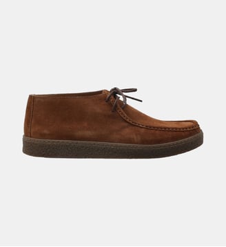 Boots chukkabee - cuir velours - Colisée Paris - Marron clair