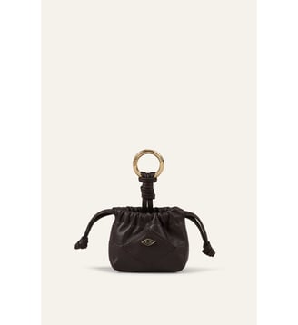 Porte Cle Micro June Tote - Ba&sh - Marron foncé