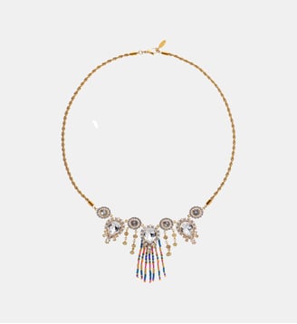 Collier de perles avec pendentif central TADAKI - Hipanema - Bleu