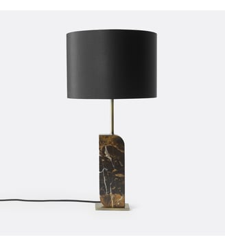 Lampe à poser marbre - La Redoute Interieurs - Noir