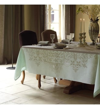 Nappe Venezia Ivoire - Le Jacquard Francais - Beige cendré