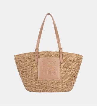 Grand sac cabas épaule Le panier - Lancaster - Naturel