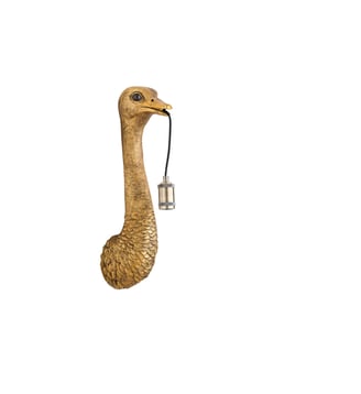 Applique Ostrich - Light & Living - Bronze antique