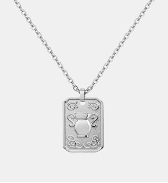 Collier Zodiaque Verseau Argent en Acier 316L - Phebus - Acier