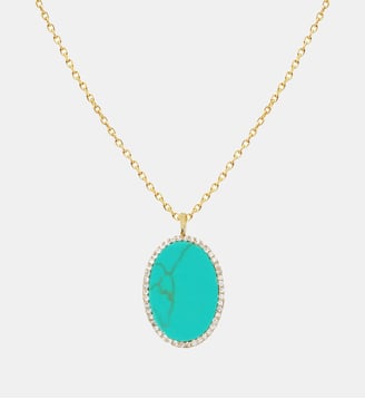 Collier Chiara - Nilaï - Bleu turquoise