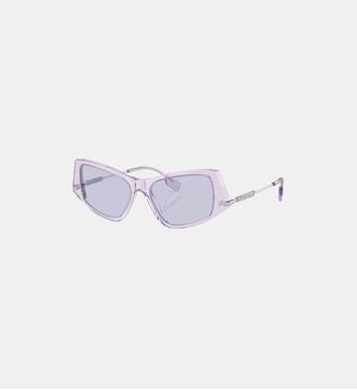 Lunettes de soleil Irrégulier BE4408 - Burberry - Lilas