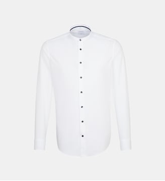 Chemise d'affaires 1/1 Slim Col montant - Seidensticker - Blanc