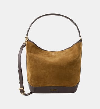 Sac Tangoso cabas en cuir - Sandro - Camel