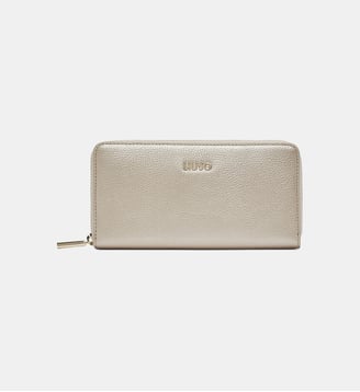 Grand Portefeuille à Zip - Liu Jo - Beige clair