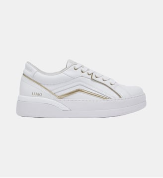 Baskets en cuir - Liu Jo - Blanc