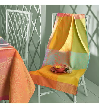 Chemin de table pur coton - Garnier Thiebaut - Exotique
