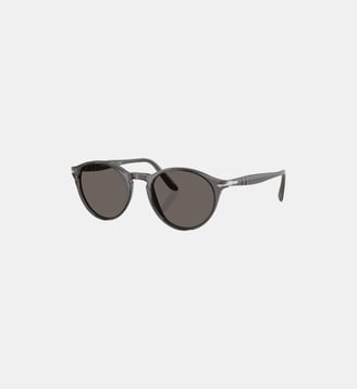 Lunettes de soleil Rond PO3092SM - Persol - Transparent gris