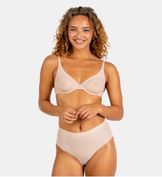 Soutien-gorge plongeant avec armature, non rembouré NAOMIE - Passionata - Marron