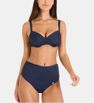 Haut de maillot armaturé Saskia - Livia - Bleu marine
