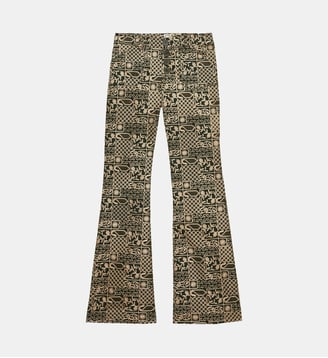 Pantalon Charlotte en coton - Ines de la Fressange Paris - Vert