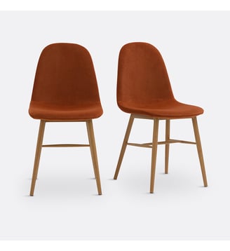 Chaise rembourée - AM.PM - Terracotta