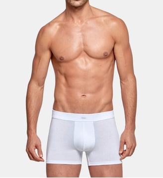 Boxer en coton élasthanne - Impetus - Blanc