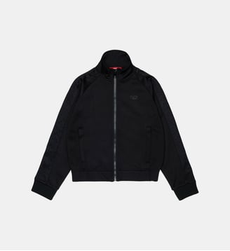 Sweat zippé avec logo - Diesel Kids - Noir