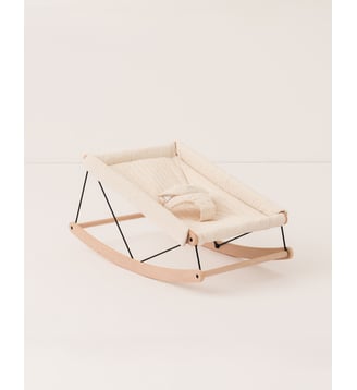 Transat bébé Growing Green - Nobodinoz - Natural dots