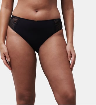Culotte avec bijou - Chantelle - Noir