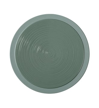 Assiette De Présentation 29 Cm - Bahia - Degrenne - Argile vert
