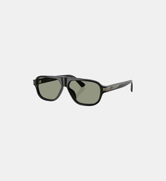 Lunettes de soleil Pilote EA4285U - Emporio Armani - Noir brillant
