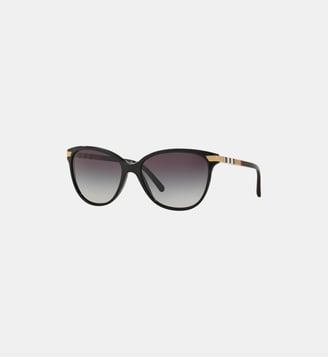 Lunettes de soleil Œil de chat BE4216 - Burberry - Noir
