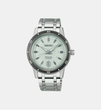 Montre automatique Presage Vert SRPL71J1 - Seiko - Argenté