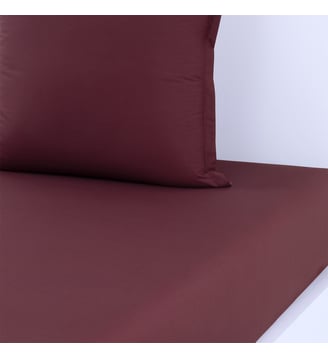Drap housse en percale de coton - Desforges - Malaga