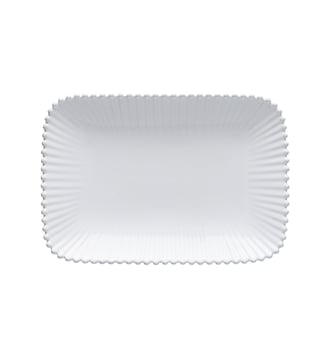 Plat Rectangulaire Pearl - Costa Nova - Blanc