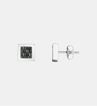 Boucles d'oreilles clous Cédric en Acier 316L - Phebus - Acier