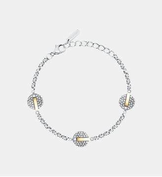 Bracelet T-ROUND - Trussardi - Stainless steel et yellow rose
