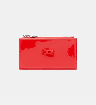 Porte-cartes avec finition brillante - Diesel - Rouge