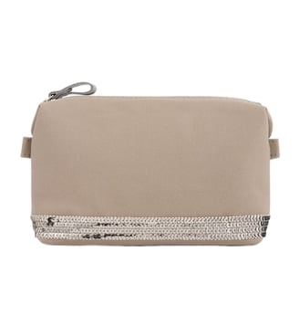 Petite Trousse Zippée - Vanessa Bruno - Gris zinc