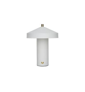 Lampe en acier avec abat-jour - OYOY - Blanc
