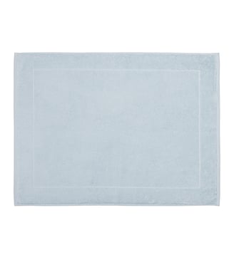 Tapis de bain Caresse - Le Jacquard Francais - Bleu