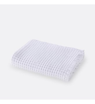 Drap de bain coton effet nid d'abeille La Redoute Interieurs