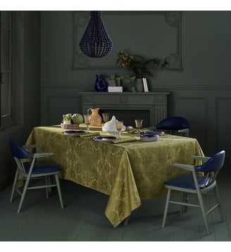 Nappe pur coton - Garnier Thiebaut - Beige marron